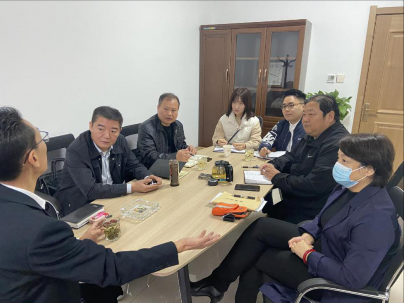 筑牢安全防線，沖刺年度目標(biāo)--集團(tuán)公司領(lǐng)導(dǎo)到泰弘公司、榮弘公司 檢查指導(dǎo)工作